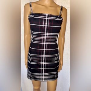 Forever 21 plaid mini dress with adjustable straps. Sz. M